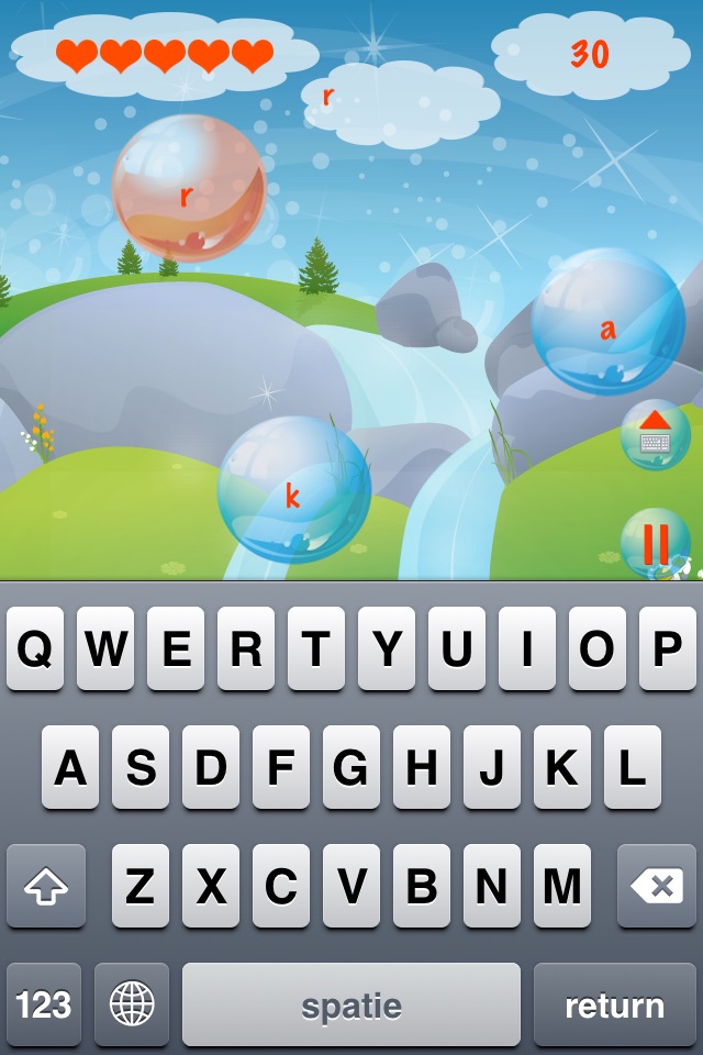 Bubble Bath Typing Free screenshot 2