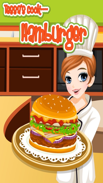 Tessa’s Hamburger – learn how to bake your hamburger in this cooking game for kids