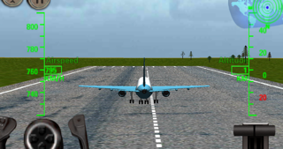 3D Airplane flight simulatorのおすすめ画像3