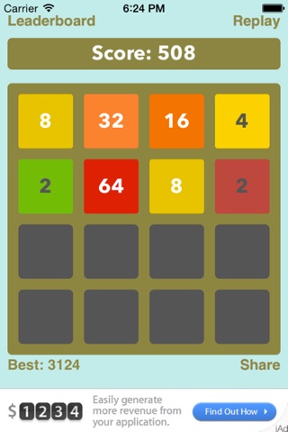 2048 The Addiction screenshot 3