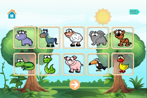 Funny Word Animals For Kids screenshot 2