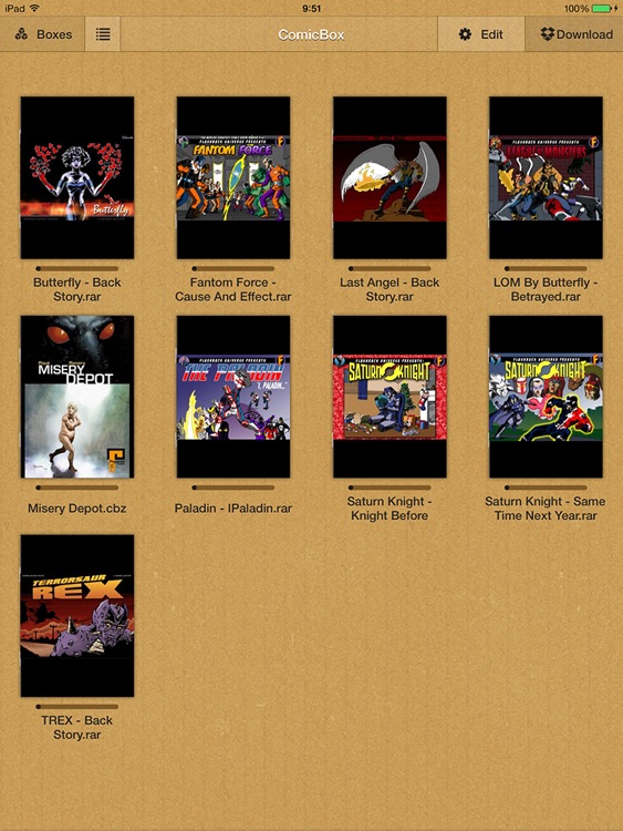 ComicBox for iPad by Xseed Solutions Sdn Bhd