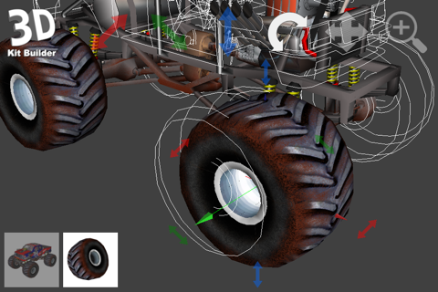 3D Kit Builder (Monster Truck) screenshot 2