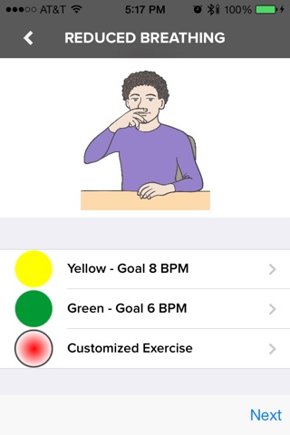 Breathing Well Exercises screenshot 4