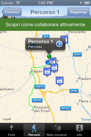 Udine Greenways screenshot 2