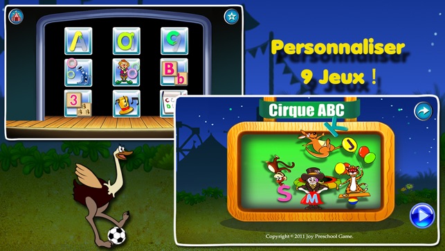 ABC Circus (French)- Educational Alphabet & Numbers Learning(圖1)-速報App