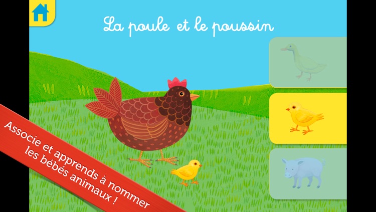 Les animaux de la ferme avec Petit Ours Brun : jeux éducatifs. Application enfants de 2 à 6 ans. screenshot-3