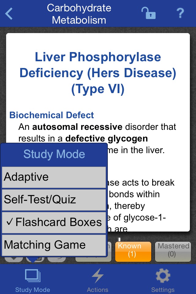 Biochemistry and Genetics Lange Flash Cards screenshot 4