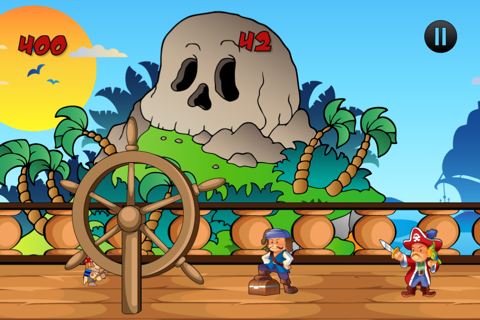 Pirates of the Cove Games - Attack at Skull Island Game screenshot 2