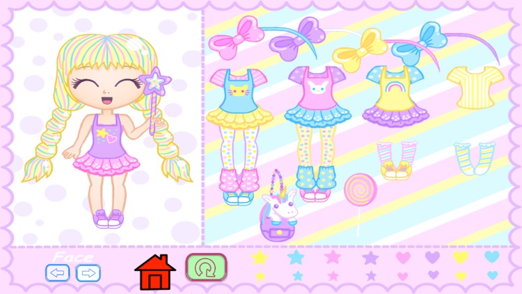 Sweet girl Dress Up game for kids