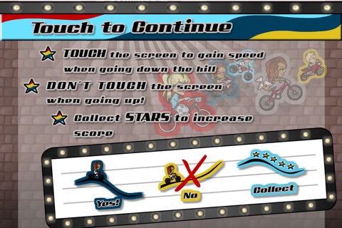 A Celeb Bike Race Downhill Multiplayer 2 - Girl Star Power Edition screenshot 2