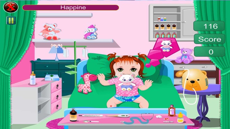 Care Sick Little  Baby for Kids Education screenshot-4