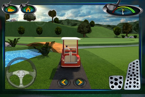 Golf Cart Simulator 3D screenshot 2