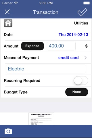 Expense Tracker with Pocket Budget screenshot 2