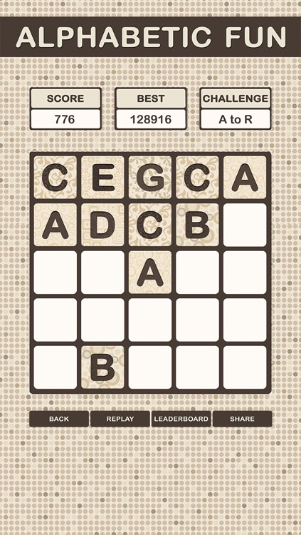 2048 Alphabetic Fun screenshot-3