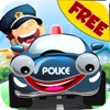 Fun Police Car Kids Race: Getaway Cop smash