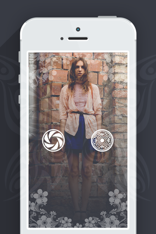 TribalCam - minimalistic elegant silhouettes superimposed on your precious moments screenshot 4