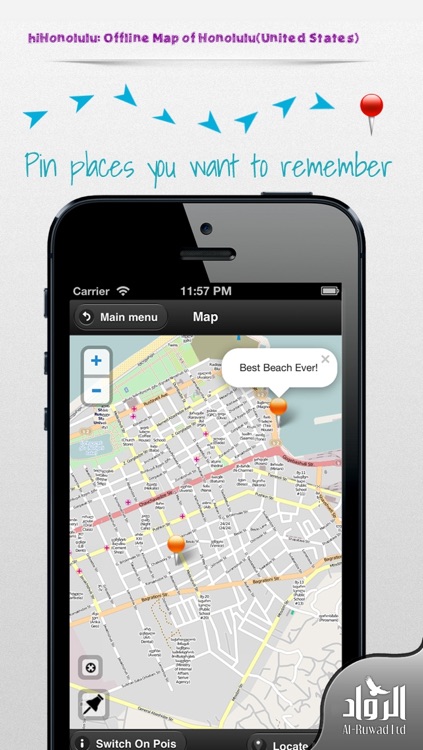 hiHonolulu: Offline Map of Honolulu(United States)