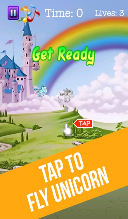 Flying Unicorn - Best Tapping Animal Game