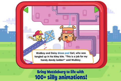 Wubbzy's Fire Engine Adventure screenshot 2