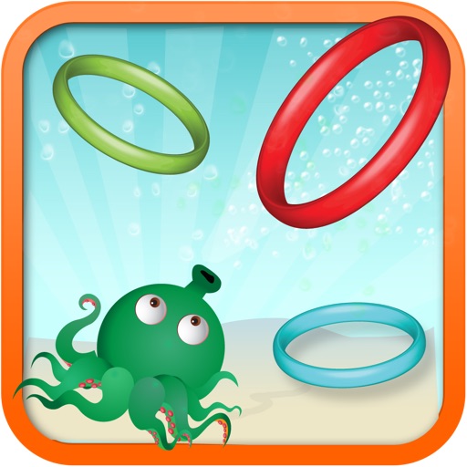 Water Bubble Rings Icon