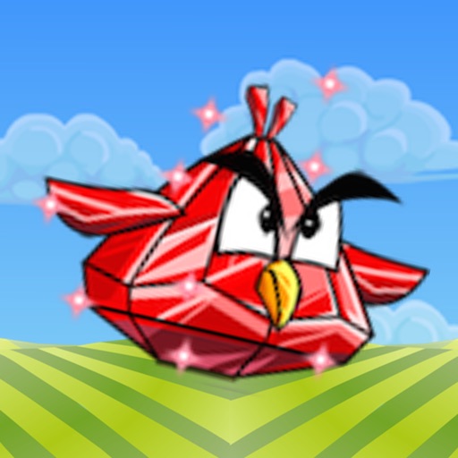 Tiny Flappy Diamond Bird - Frozen Flying Fish Adventure icon