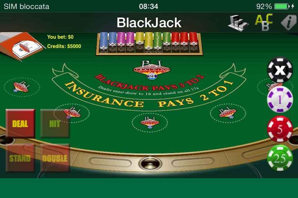 Black Jack Training screenshot 2