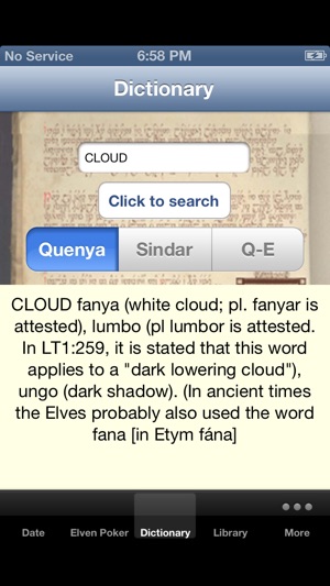 ElvenSpeak - A guide to J.R.R.Tolkien's Elven Language Queny(圖3)-速報App