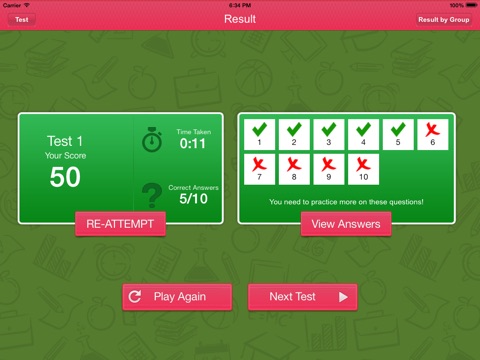 Gifted Math Test Pro screenshot 4