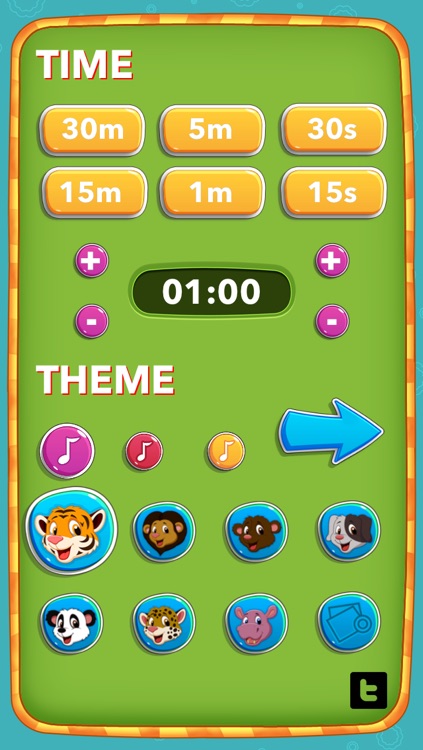 Timer for Kids - visual countdown for preschool children!