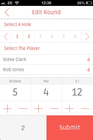 Stableford Golf Calculator Pro screenshot 3