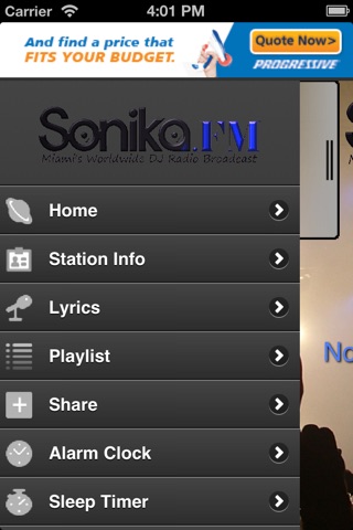Sonika.FM screenshot 2