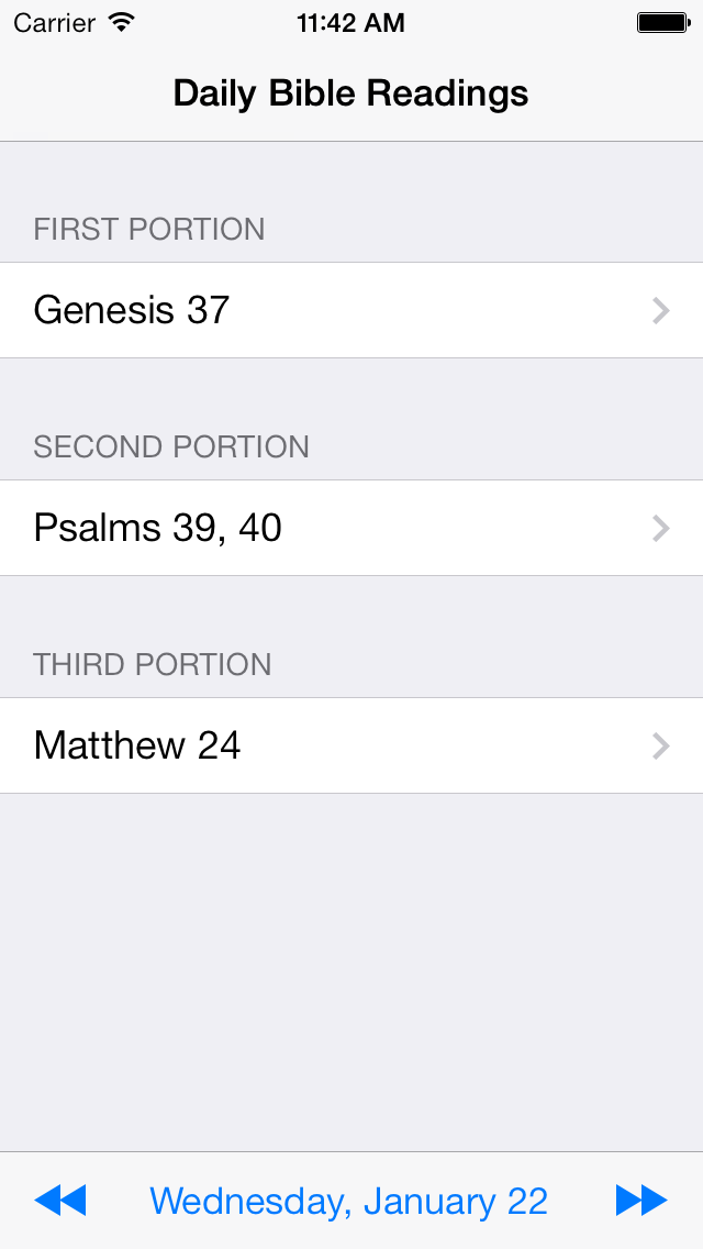 How to cancel & delete Daily Bible Readings from iphone & ipad 1