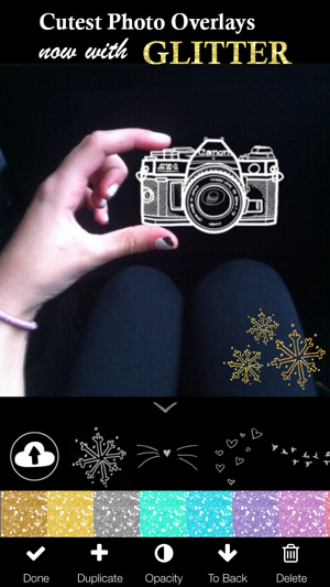 ‎Doodles (Photo Editor for Beautiful DIY Overlay Crop Collage Effect on Instagram) Screenshot