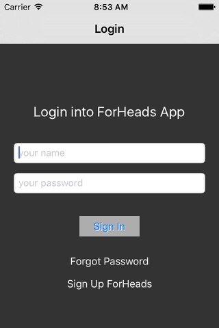 Forheads App screenshot 4
