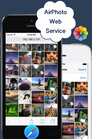 AirPhoto Pro - The best wireless photo transfer App,wifi transfer photo web service your photo on any supported device with WiFi screenshot 2
