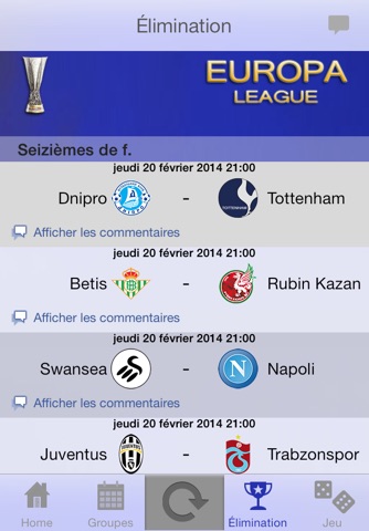 Europa L. 2013-2014 screenshot 3