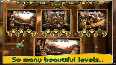 How to cancel & delete Pharaoh's Secret - Find Hidden Objects from iphone & ipad 3