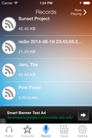 Italy Radio News Music Recorder screenshot 4