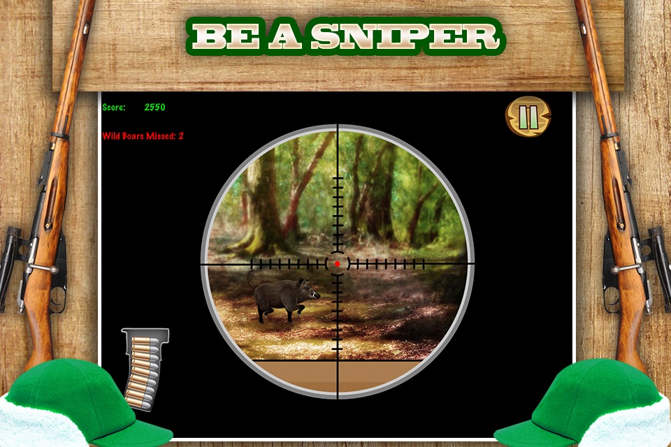 Boar Hunting Sniper Game with Real Riffle Adventure Simulation FPS Games FREE screenshot 2