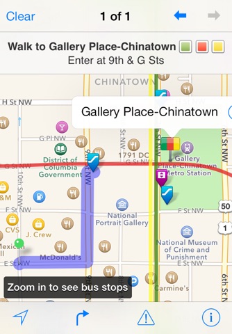 iTrans DC Metro screenshot 2
