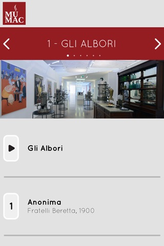Audioguia do museu MUMAC screenshot 3
