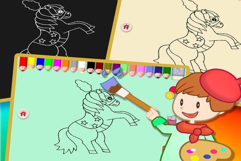 ABC Coloring Book 18 - Making the Circus Colorful screenshot 4