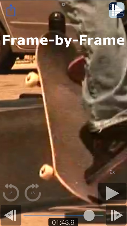 Slo-mo Skate: Frame-by-Frame Image Capture & Video Analysis App screenshot-4