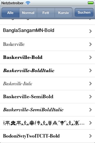 Font preview tool for desing. screenshot 3