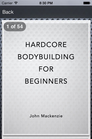 Hardcore Bodybuilding For Beginners (Mobile) screenshot 2