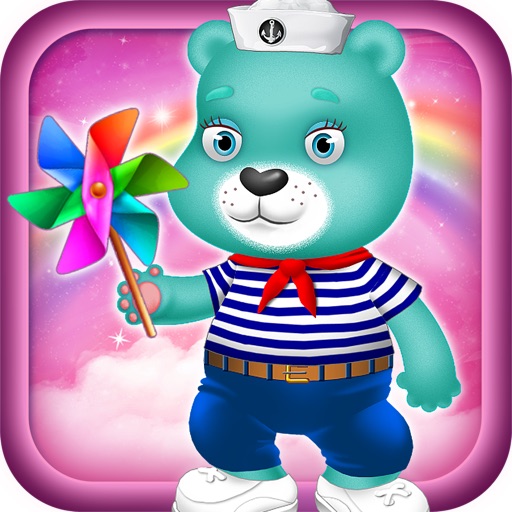 The Style and Make My Little Bears Game - Love Playtime and Care Fashion Salon Dress Up Free iOS App