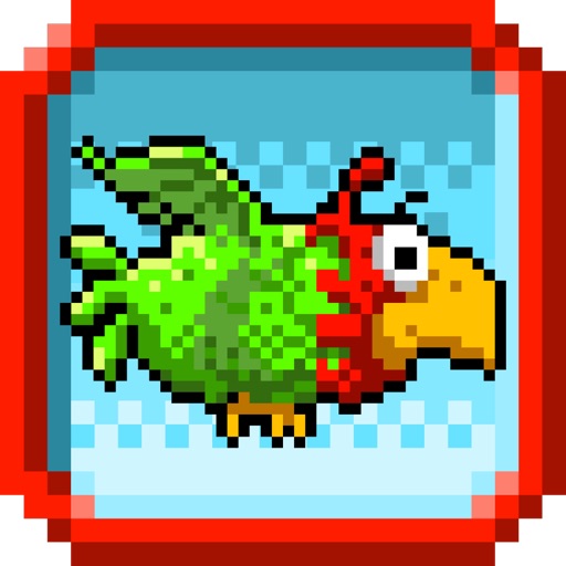 Pixel Parrot Flyer - Endless Fun Flying Adventure Free icon