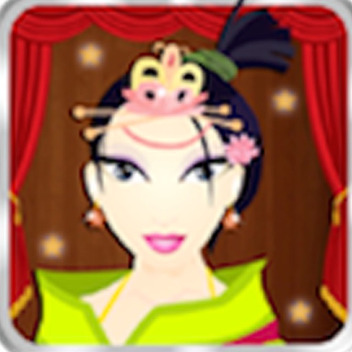 Asian Princess Dress Up Icon