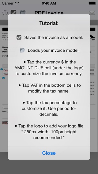 Simple Invoice Maker | Create PDF from your iPhoneのおすすめ画像2